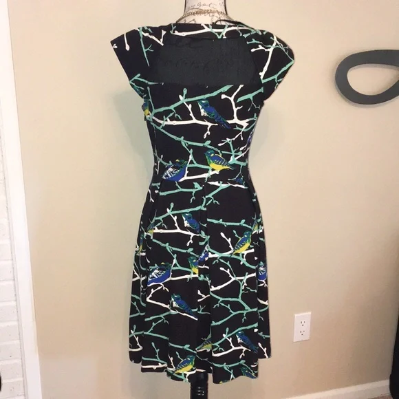 CYNTHIA ROWLEY |  🆕 AVIAN NATURE DRESS - Picture 2 of 12